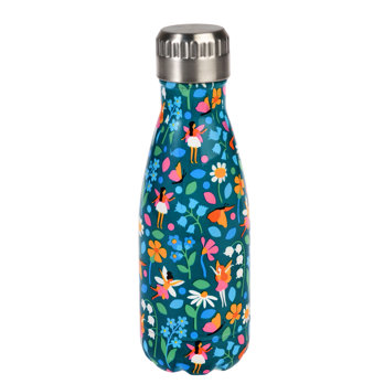 stainless steel bottle 260ml - fairies in the garden