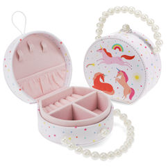mini jewellery case - unicorn