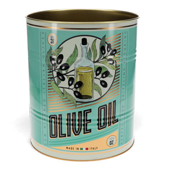 xl storage tins (set of 2) - olive oil