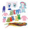 kit d'habillement poupee pour apprendre à coudre