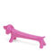 kugelschreiber in dackelform - pink