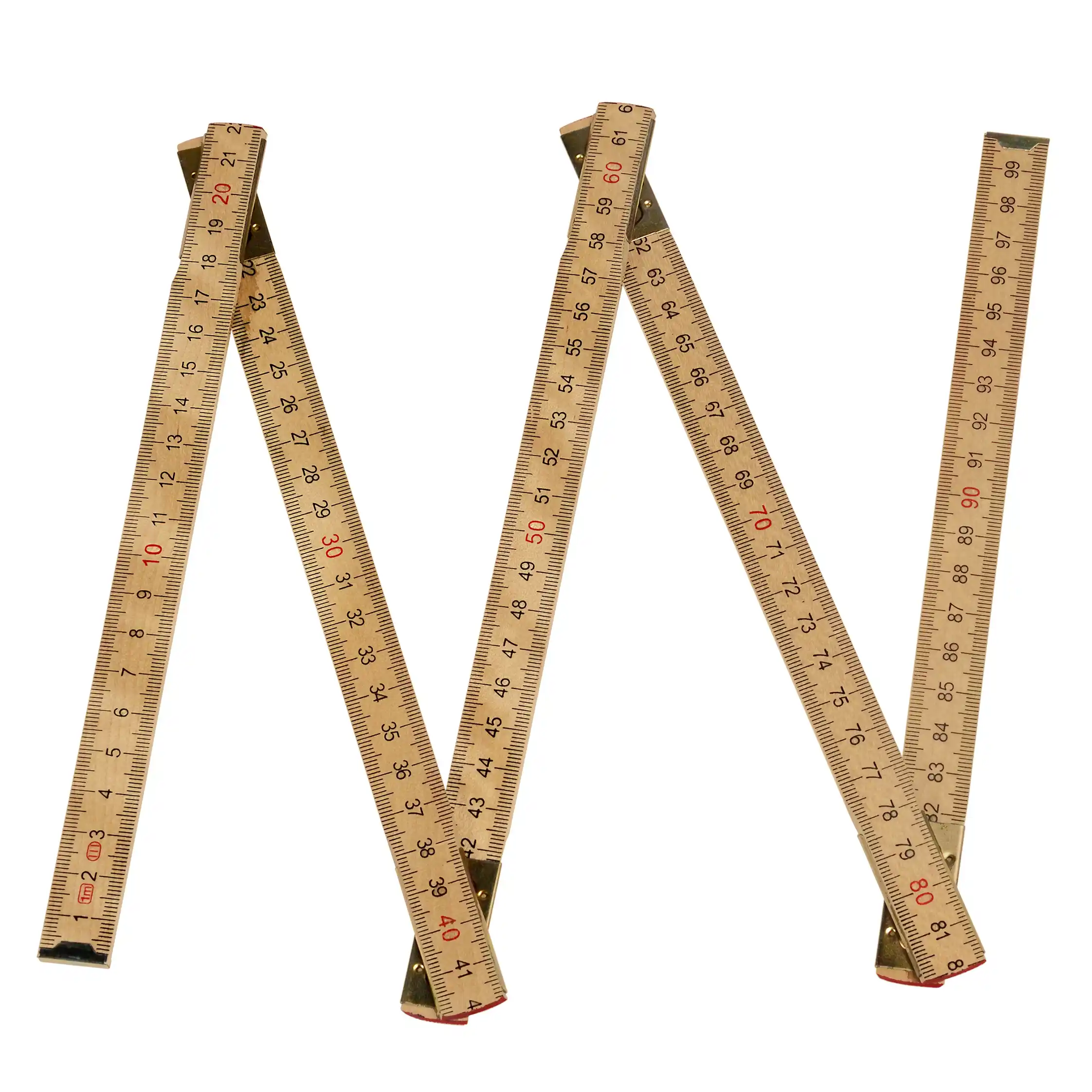 folding wooden ruler - spirit of adventure