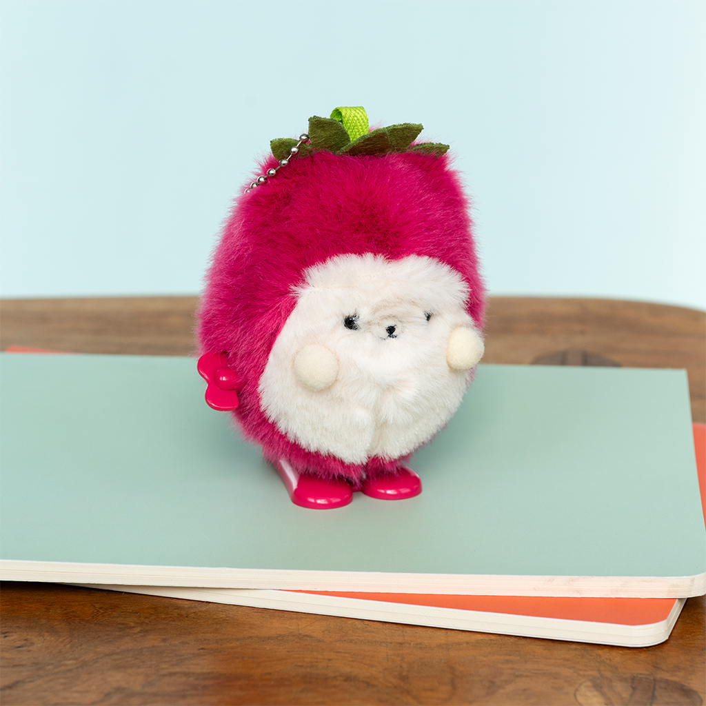 fluffy wind-up toy - pitaya (dragon fruit)