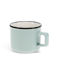 stoneware espresso mug 125ml - light blue