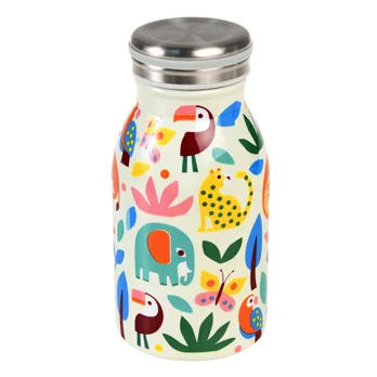 stainless steel bottle 250ml - wild wonders stainless steel bottle 250ml - wild wonders
