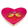 wooden heart-shaped trinket dish - birds