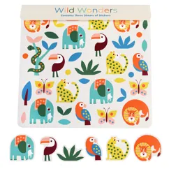 animal stickers - wild wonders
