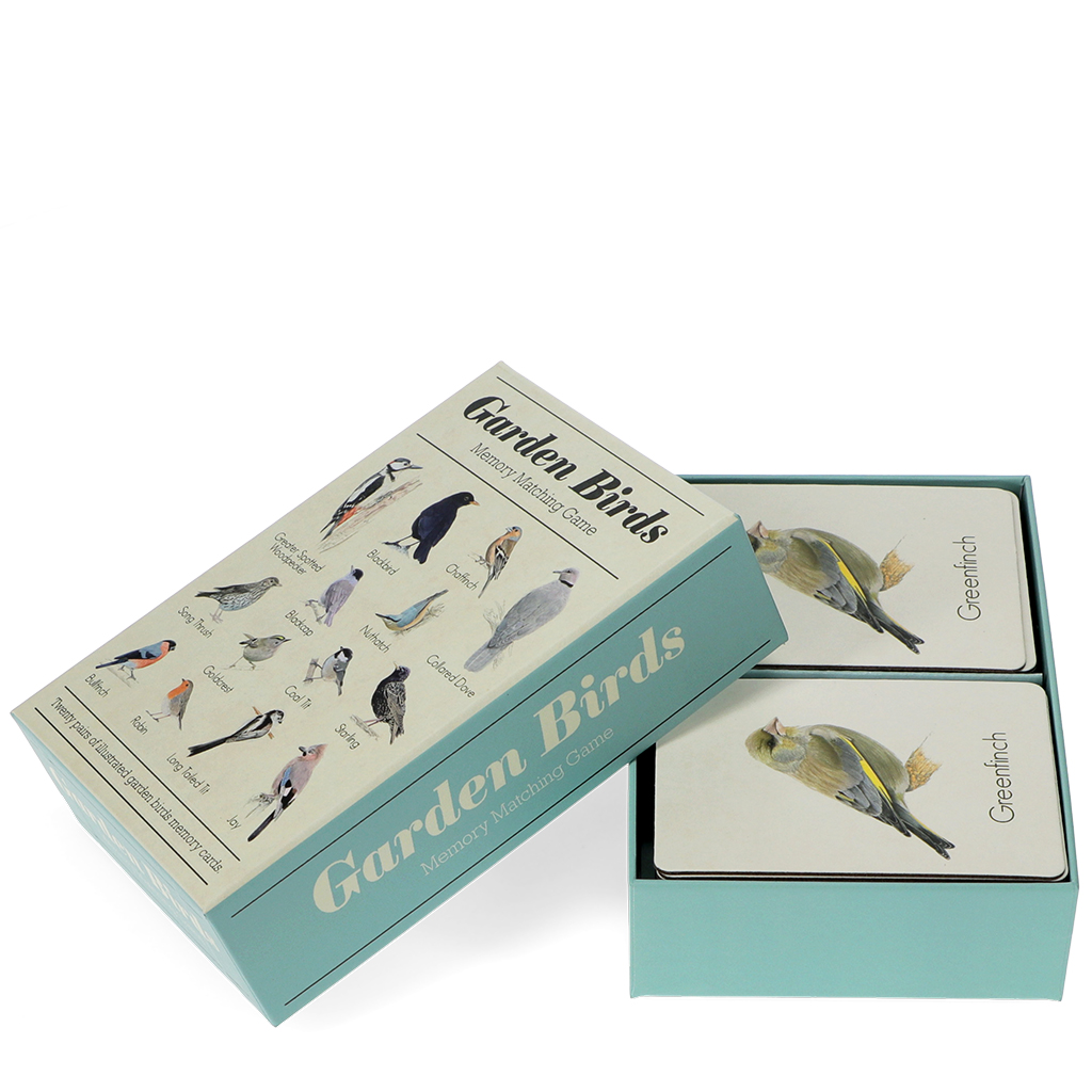 memory game (40 pieces) - garden birds