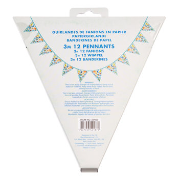 paper bunting (3 metres) - wild wonders