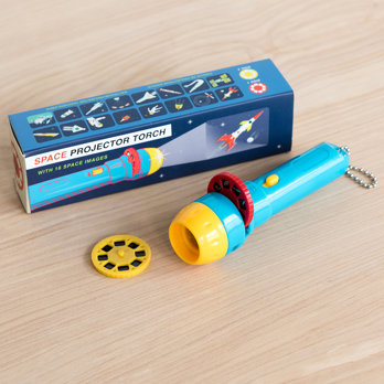 projector torch - space age