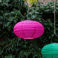 lanterne solaire d'extérieur ovni - fuchsia