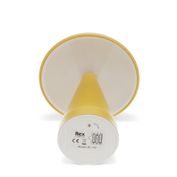 dimmable mushroom touch lamp - mustard yellow