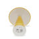 dimmable mushroom touch lamp - mustard yellow