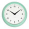 retro wall clock - mint green