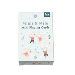 mini playing cards - mimi and milo