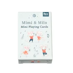 mini playing cards - mouse ballet mini playing cards - mouse ballet