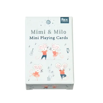 mini playing cards - mouse ballet mini playing cards - mouse ballet
