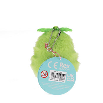 fluffy wind-up toy - avocado