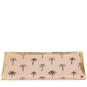 coupe à bijoux en verre - palmier coupe à bijoux en verre - palmier