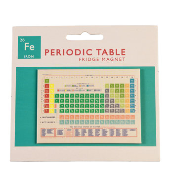 fridge magnet - periodic table