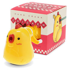 hand crank pencil sharpener - chicken