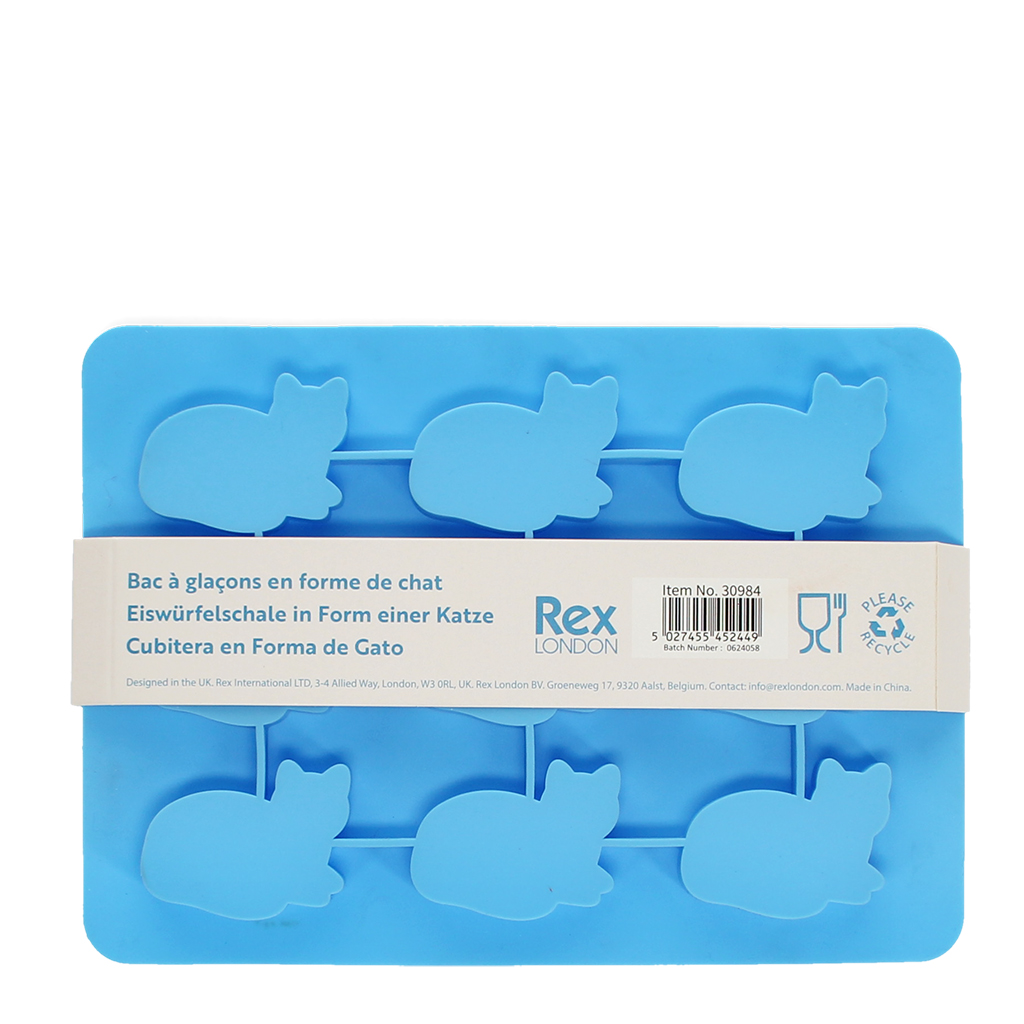silicone ice cube tray - kitty cat