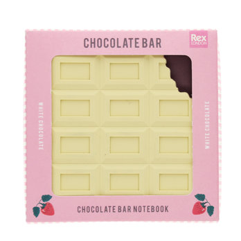 chocolate shaped notebook
