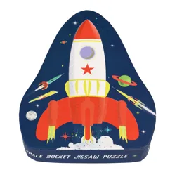 rocket jigsaw puzzle - space age