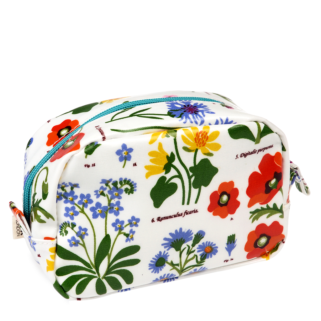makeup bag - wild flowers