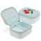 mini travel jewellery box - cherry