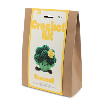 crochet kit - broccoli