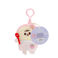 plush bag charm - miss toast