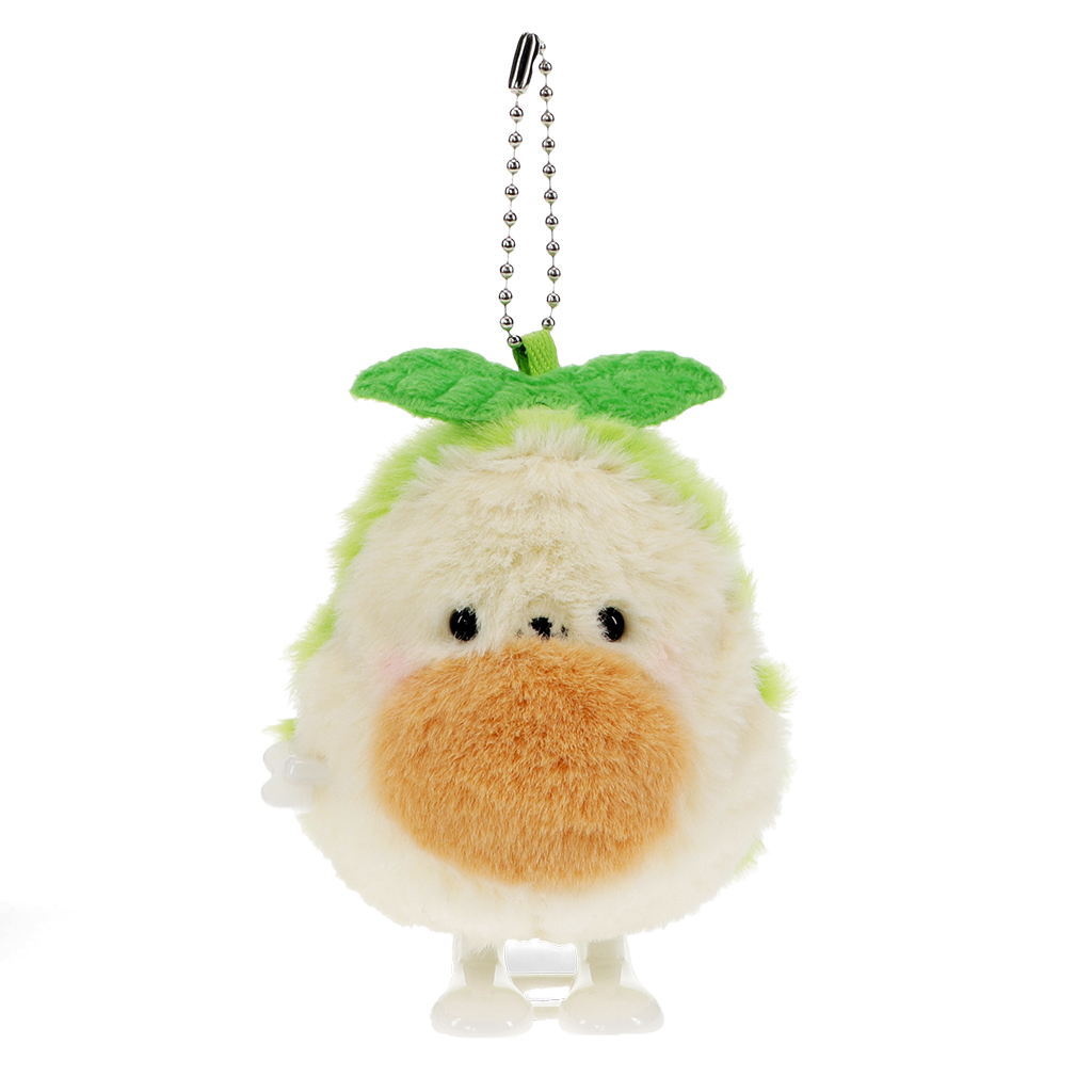 fluffy wind-up toy - avocado