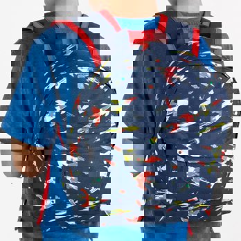 mini children's backpack - space age