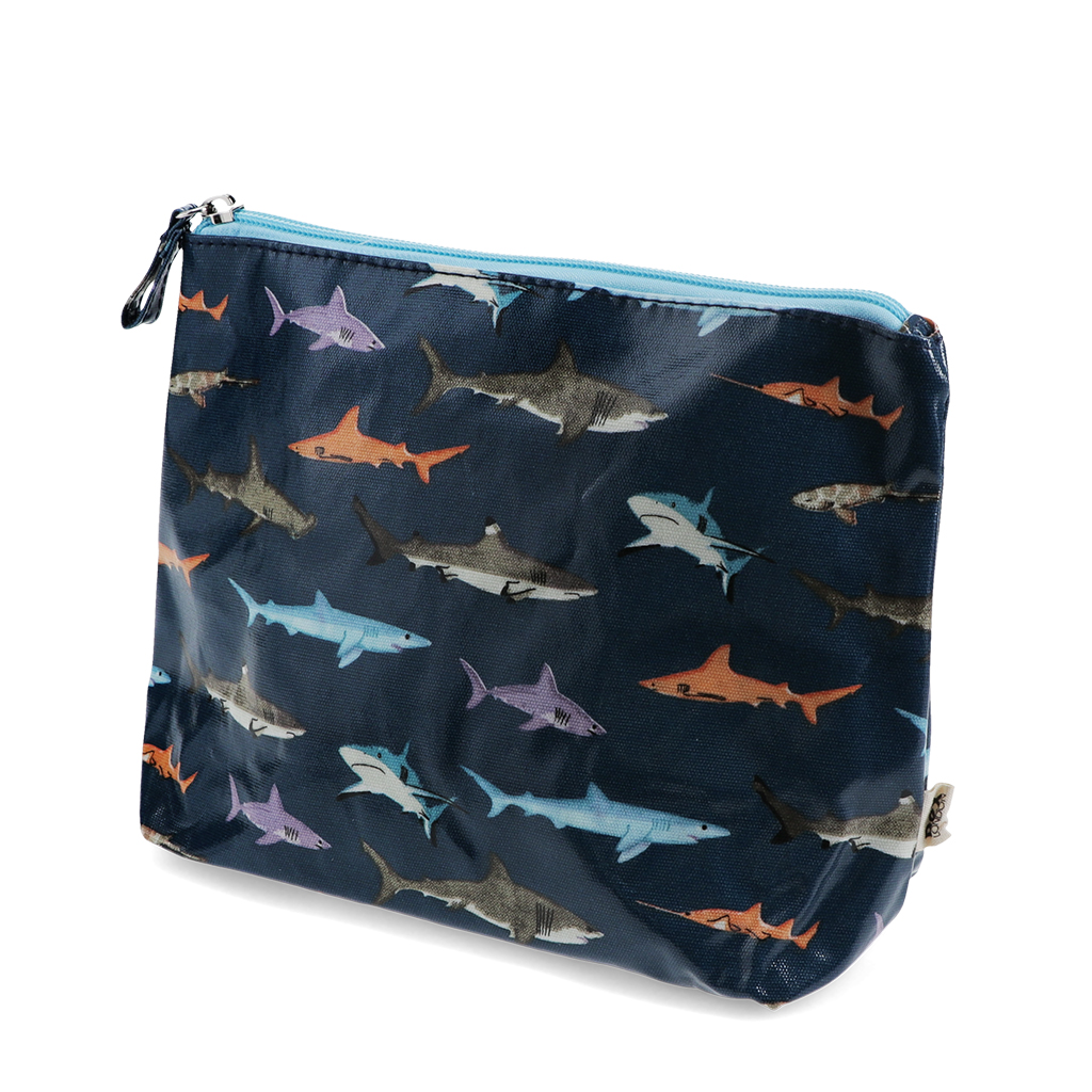 children's wash bag - sharks