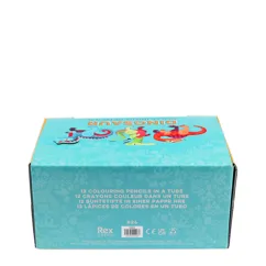 buntstifte in der pappröhre - baby dinos buntstifte in der pappröhre - baby dinos