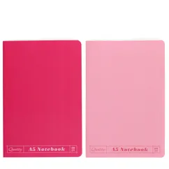 a5 notebooks (set of 2) - pinks a5 notebooks (set of 2) - pinks