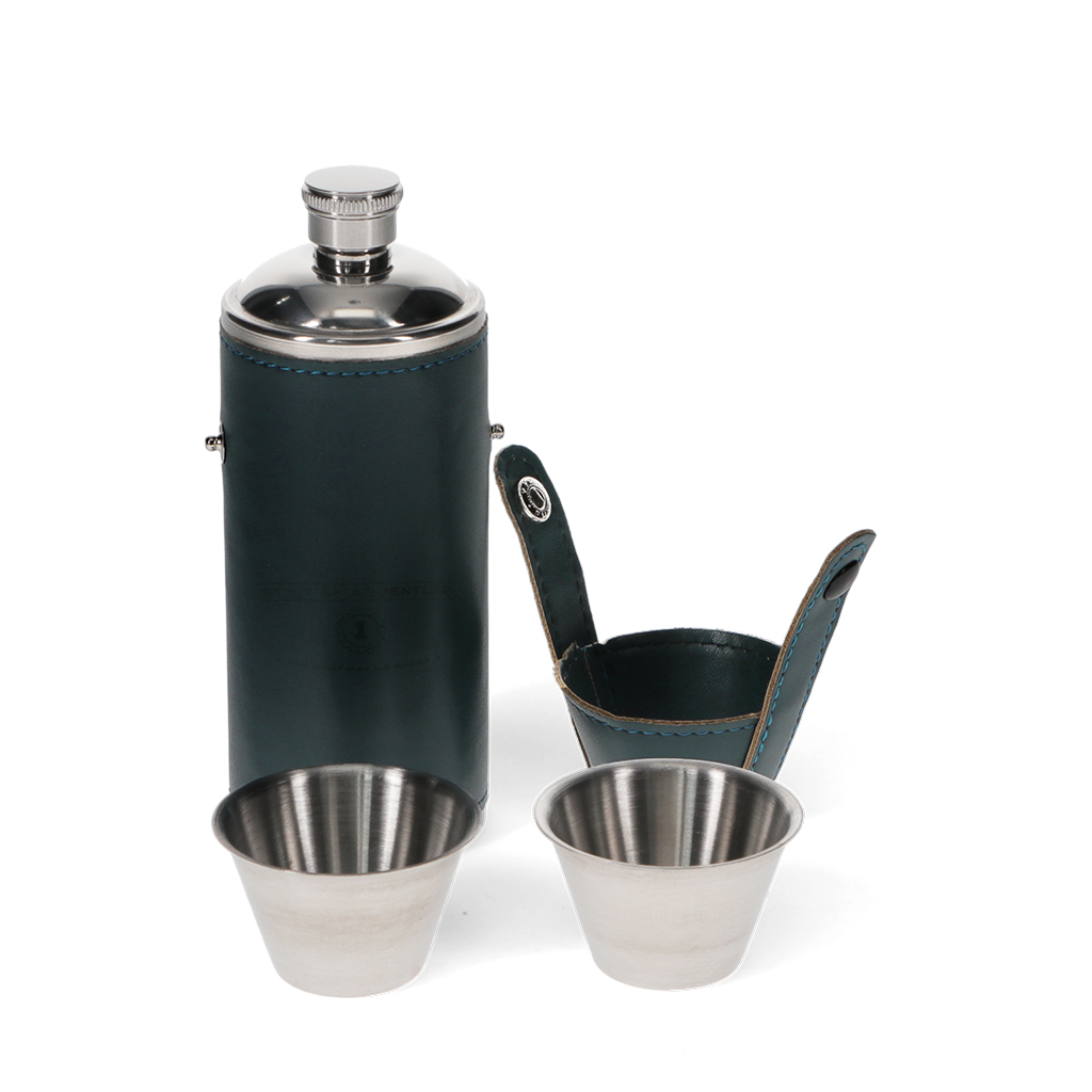 hunter flachmann mit 2 körbchen 220ml - spirit of adventure