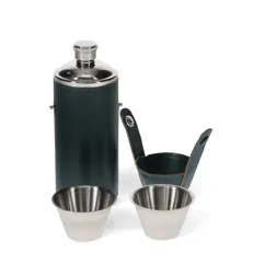 flasque chasseur avec 2 tasses 220ml- spirit of adventure flasque chasseur avec 2 tasses 220ml- spirit of adventure