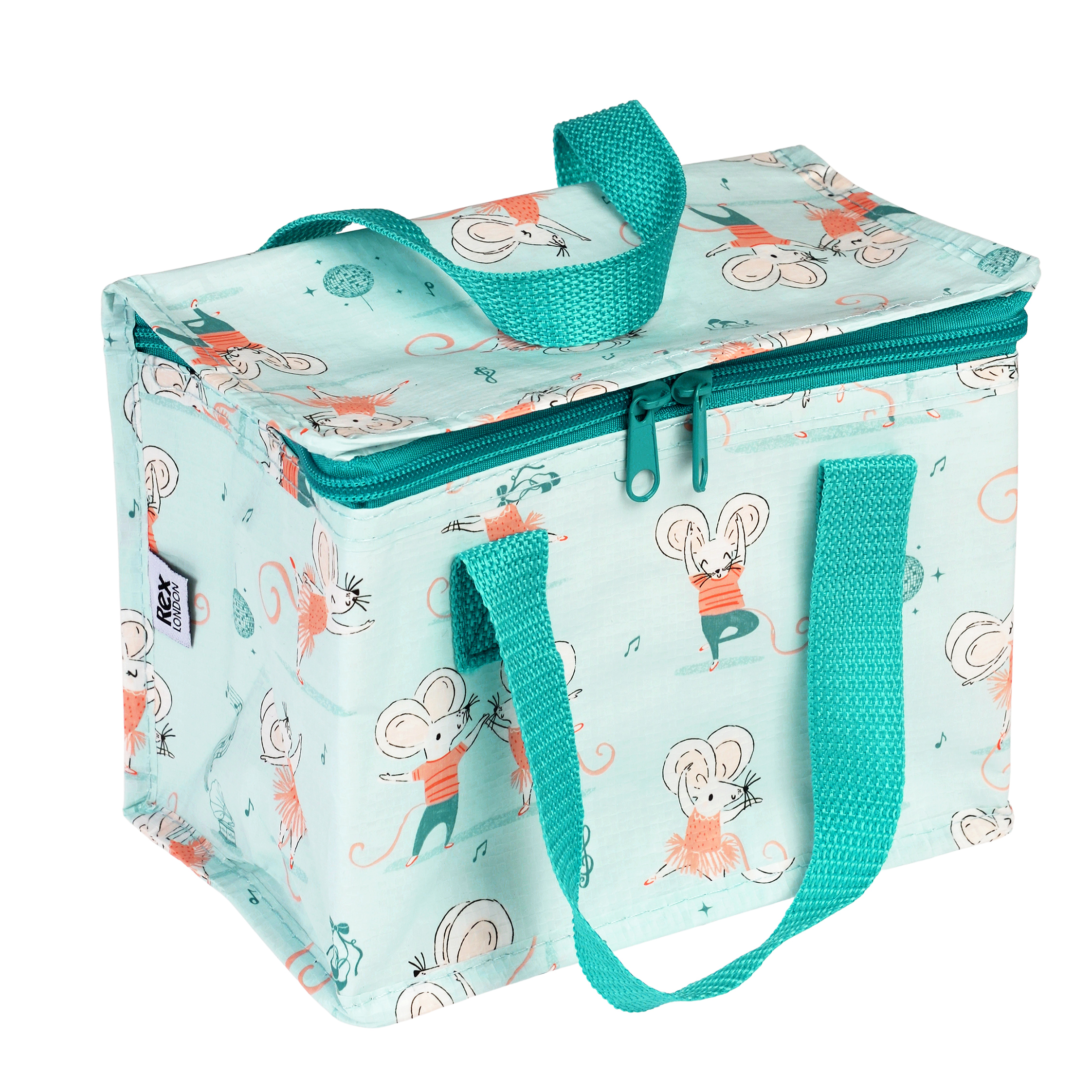 insulated lunch bag - mouse ballet