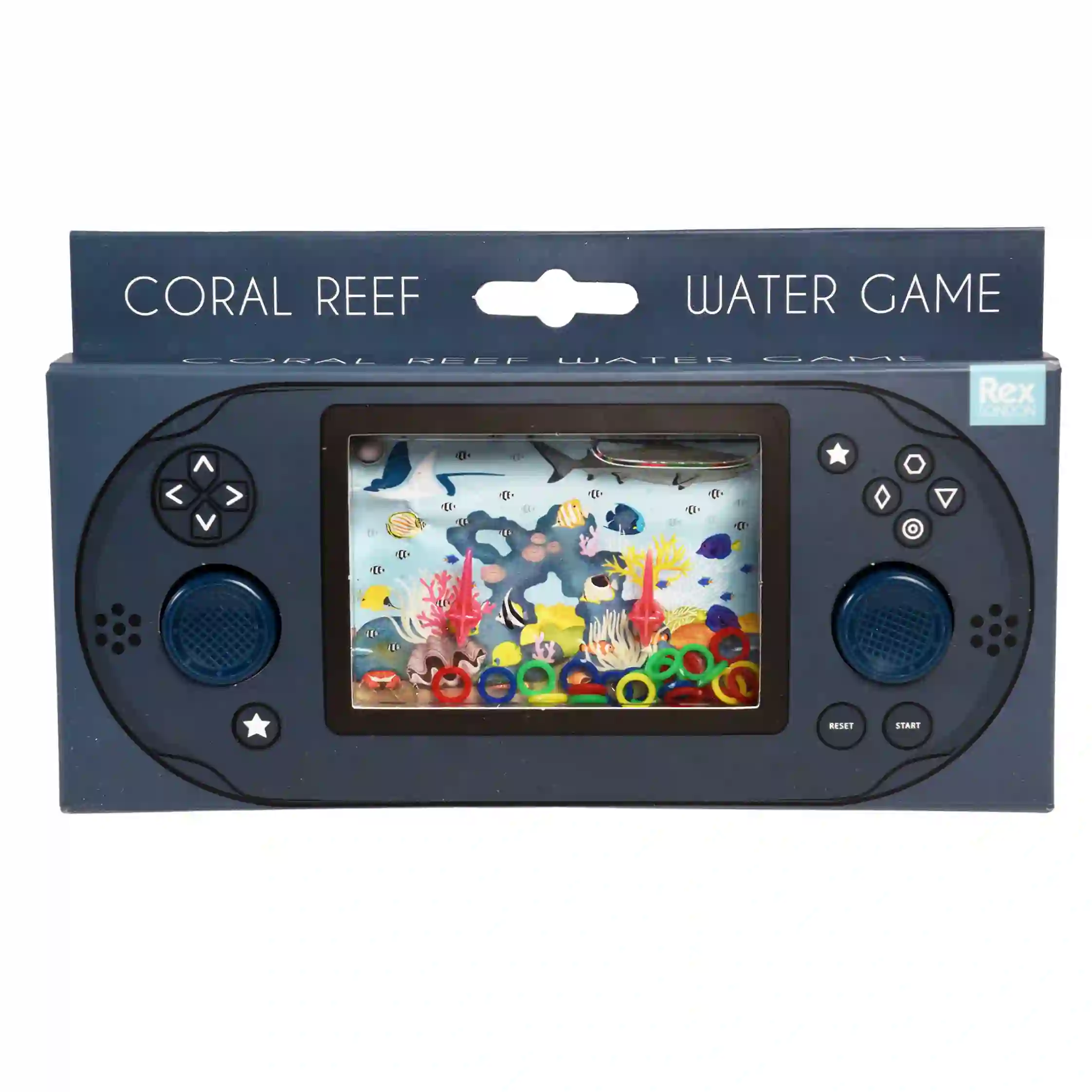 juego de agua de arrecife de coral