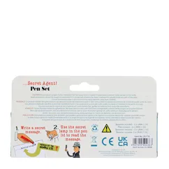 secret agent invisible ink spy pens (set of 2) secret agent invisible ink spy pens (set of 2)