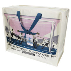 jumbo storage bag - tfl vintage poster "cup final"