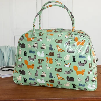 weekend bag - nine lives weekend bag - nine lives