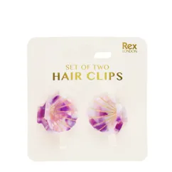 mini pinces à cheveux (lot de 2) - coquillages mini pinces à cheveux (lot de 2) - coquillages