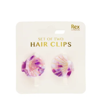 mini pinces à cheveux (lot de 2) - coquillages mini pinces à cheveux (lot de 2) - coquillages