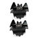 pinces à cheveux (lot de 2) – chauve-souris