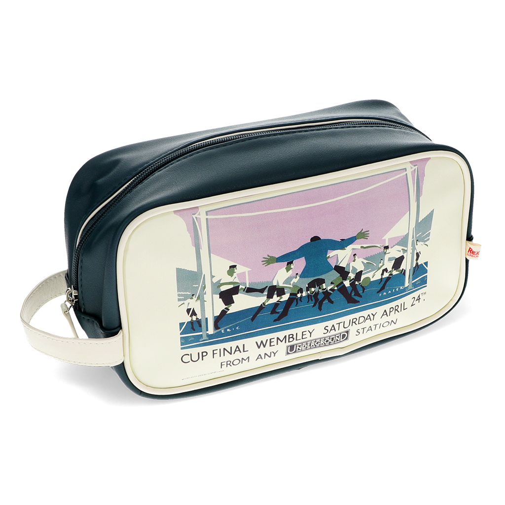 wash bag - tfl vintage poster "cup final"