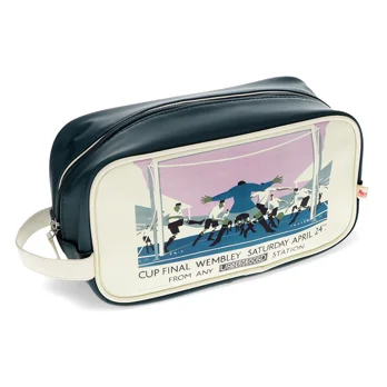 wash bag - tfl vintage poster "cup final" wash bag - tfl vintage poster "cup final"