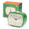 retro alarm clock - green